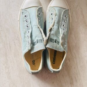 Converse Light Blue Canvas Sneakers